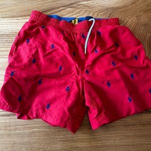 Polo Men’s Swimsuit Size Small (Swim Trunk) Red